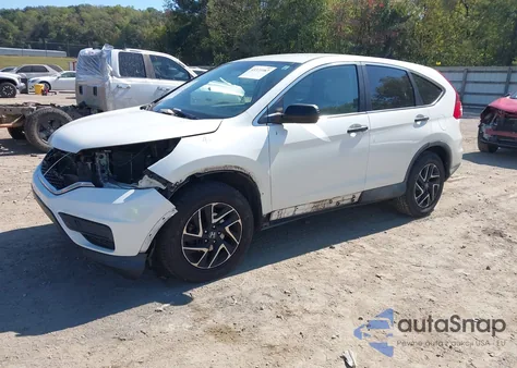 2016 Honda Cr-V Se из США, поврежденный, VIN 5J6RM4H47GL031596